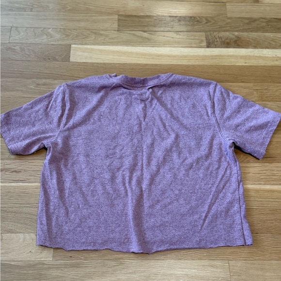 Carhartt crop tee - mauve heather - women's small - Picture 6 of 6